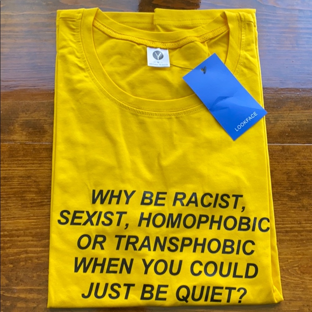 Racist Sexist Homophobic Transphobic t-Shirt